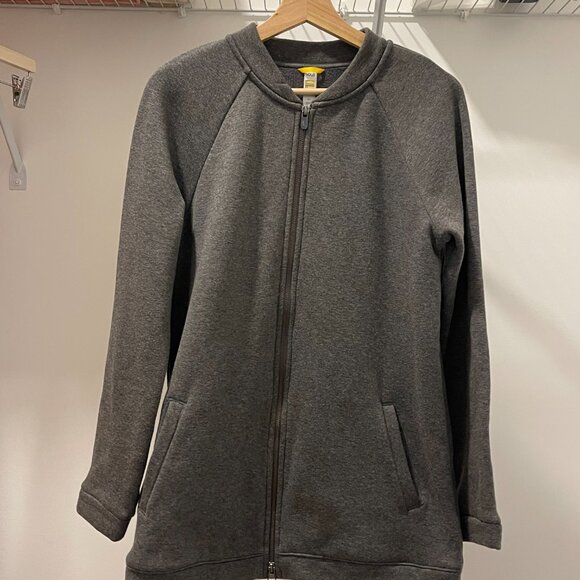 Lole - Zip-up Sweater - Grey - S - Picture 2 of 9